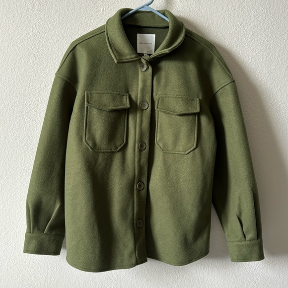 AVEC Les Filles Relaxed Shacket - Women's size M - Picture 1 of 5